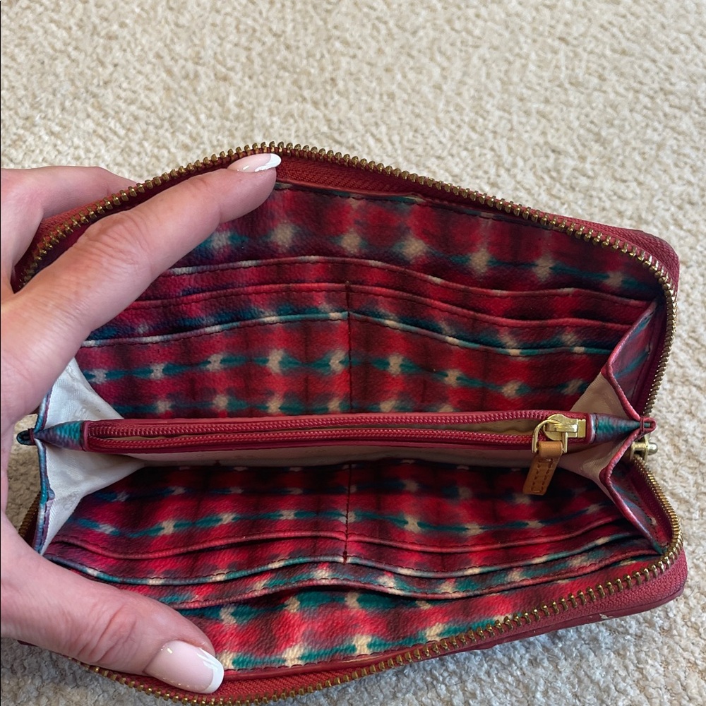 Tory Burch Colorful Checkered Wallet - Picture 6 of 6